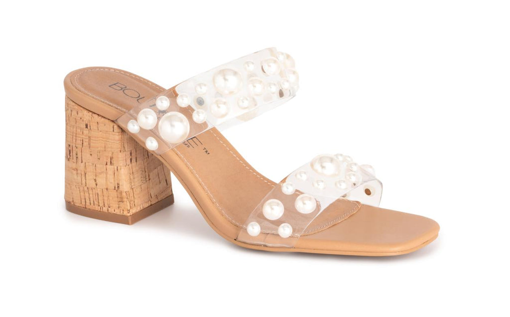Divine Pearl Heel Sandals