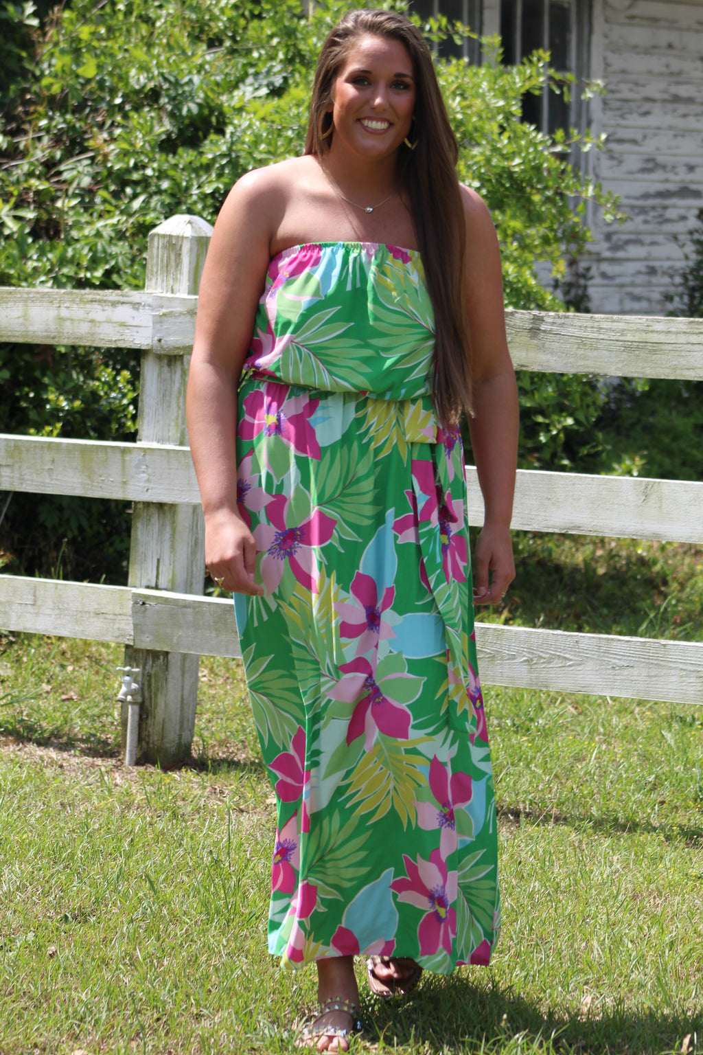 Bunches of Beauties Curvy Maxi